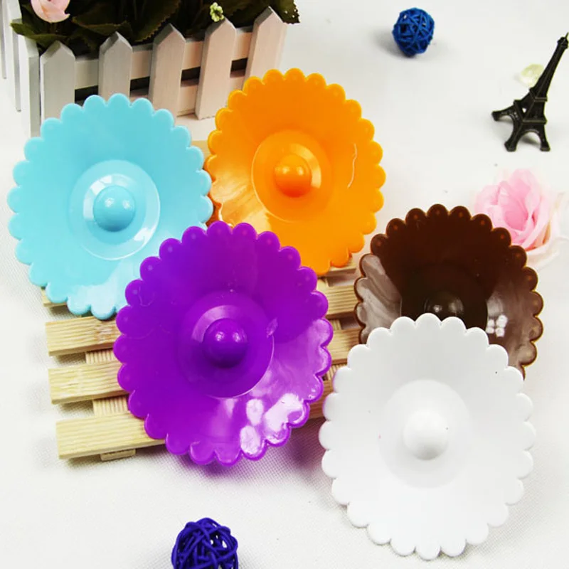 200Pcs/Lot Anti-dust Silicone Cup Cover Lovely Bowknot Coffee Suction Seal Lid Cap CUP Cover 10.5cm