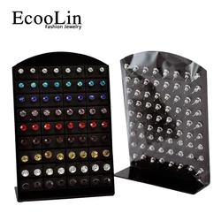 One Card 36 Pairs Multiple Colour Crystal Zirconia Stainless Steel Stud Earrings Sets For Women's Jewelry Lots LR286