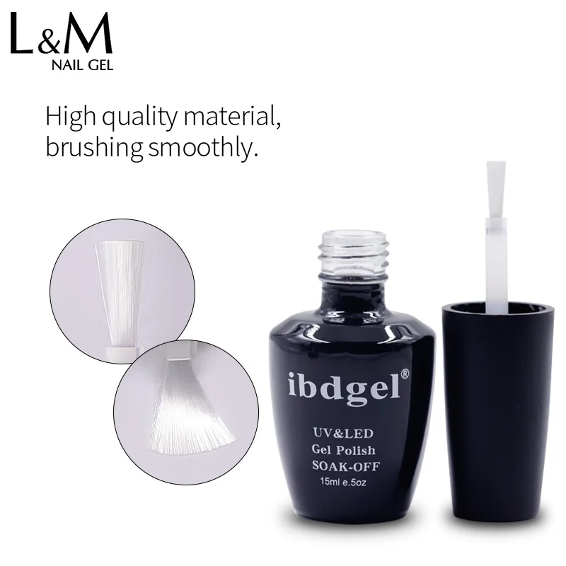 1 pc ibdgel 120 colours gel polish glaze nail gel varnish non-toxic UV LED Nail gel polish manicure