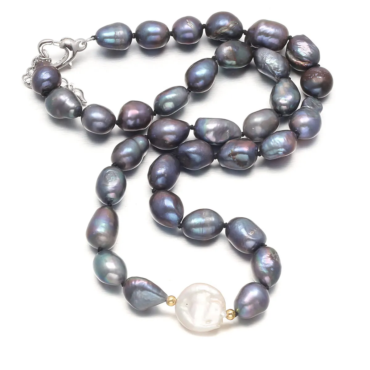 Jewelry Choker Style Wedding Necklace 9-10mm Freshwater Pearl Choker Style Necklace Necklace for Women Gift