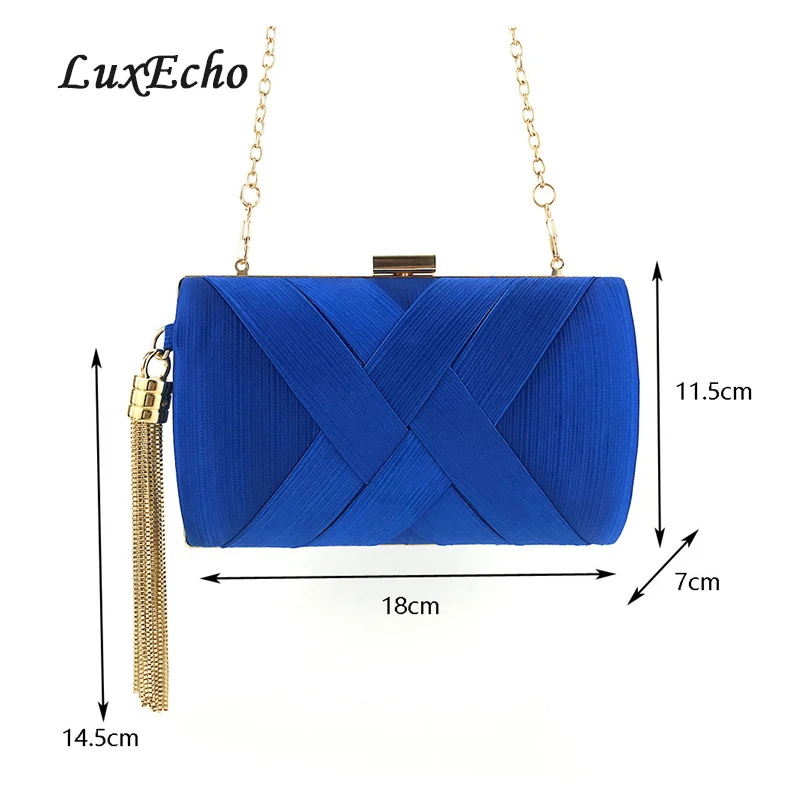 2021 New arrive teal Blue Bride Wedding purse Girl\'s Day Clutches Evening bags Party Chains Shoulder bags ladies fashion purse