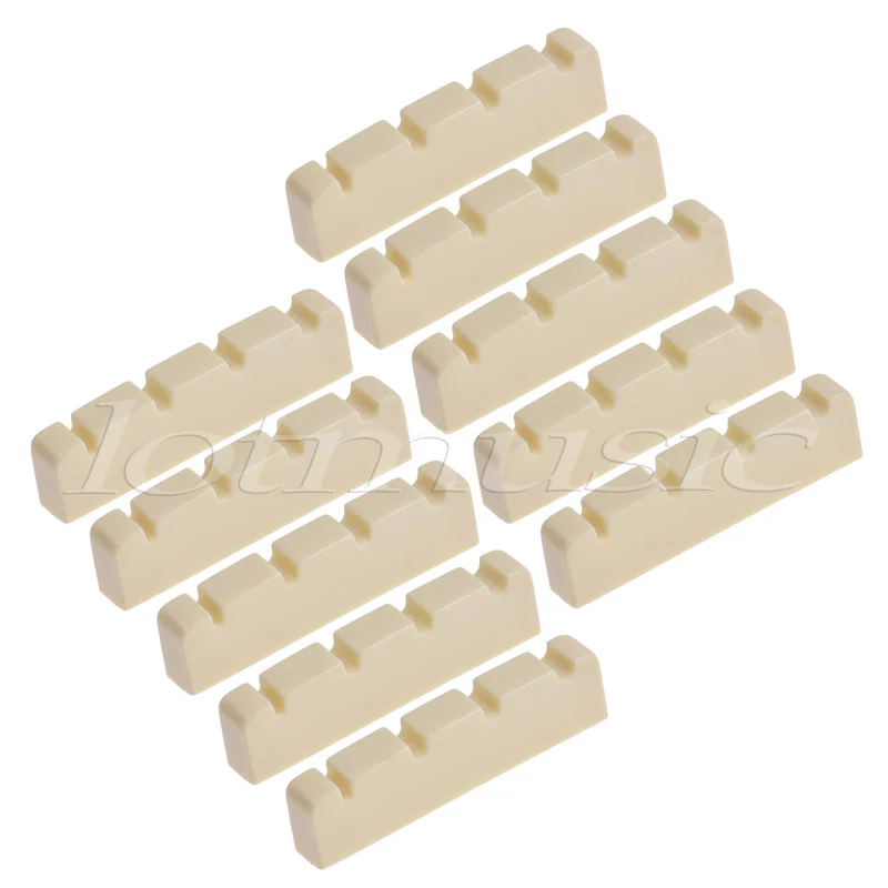 

Bass Guitar Nut for 4 String Jazz Precision P Bass Guitar Parts Replacement 42mm Pack of 10