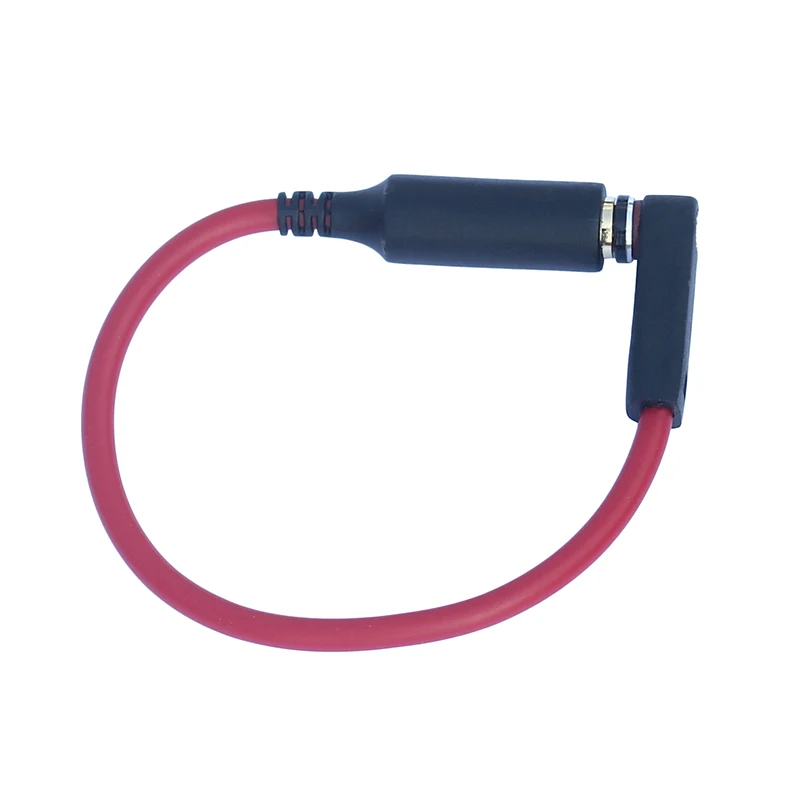 DC3.5mm Male to Female Extension stereo Audio Cable 15cm 90 Degree Angled