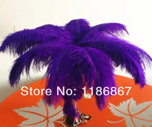 

14-16"/35-40cm dark purple Ostrich Feather Plume ostrich feathers bulk 50pcs/lot for wedding FREE SHIPPING