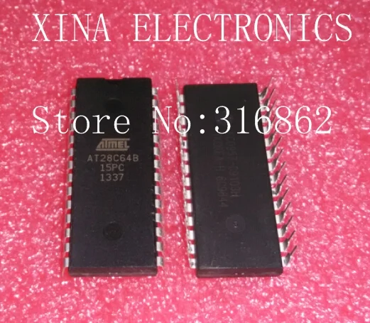 

AT28C64B-15PC AT28C64B AT28C64 ORIGINAL ROHS DIP-28 10PCS/LOT Free Shipping Electronics composition kit