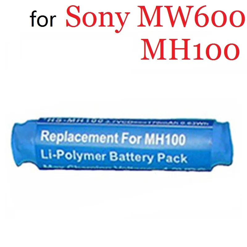 

New Battery for Sony MW600 MH100 Headset Earphone Li-Polymer Polymer Rechargeable Accumulator Replacement 3.7V GP0836L17