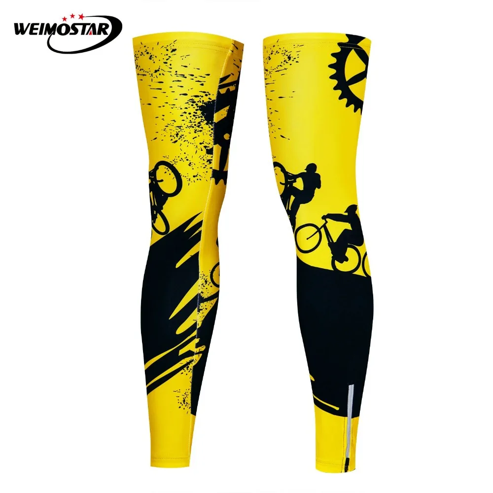 2019 Cycling Leg Warmers Anti-Slip Keep Warm Windproof Mtb Outdoor Riding Protect Bicycle Legs Cover Sports Bike Warmer