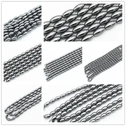 Magnetic Hematite Oval Beads 15inch per strand ,For DIY Jewelry making !We provide mixed wholesale for all items !