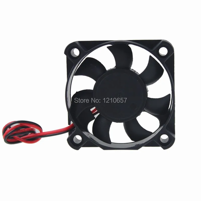 

5 Pieces LOT Gdstime DC 12V 5010 5cm 50mm 50x50x10mm Brushless Computer Cooling Cooler Case Fan 2Pin 7 Blades