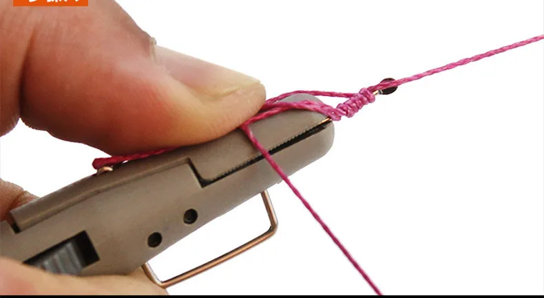 Manuelle Angelhaken Tier 14 cm ABS Angelhaken Tippet Knotter Befestigen Bindung Haken Linie Tyer Erweiterte Angeln Werkzeuge Tackle – Detail 13