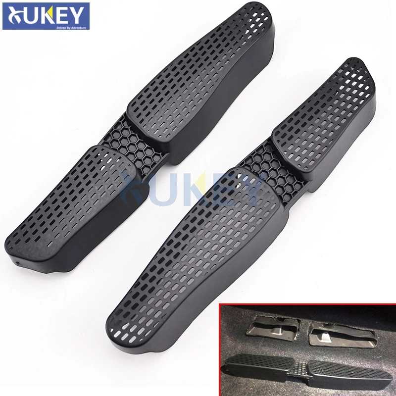 Car Rear Seat Floor Heater Duct Air Conditioner Vent Outlet Grille Cover Sticker For VW Golf 7 Mk7 Passat B8 2013-2018 Variant