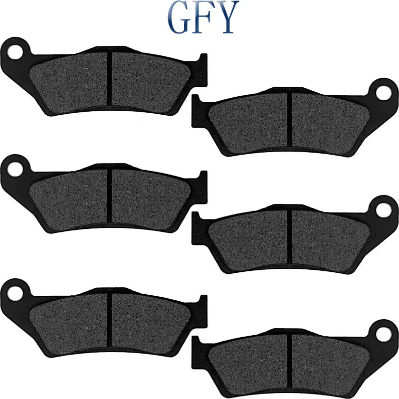 Motorcycle Brake Pads Front Rear For GAS-GAS Wild HP 450 Quad 2004-2009 Wild HP 515cc Quad 2009 HUSABERG Enforcer Four 2000-2003