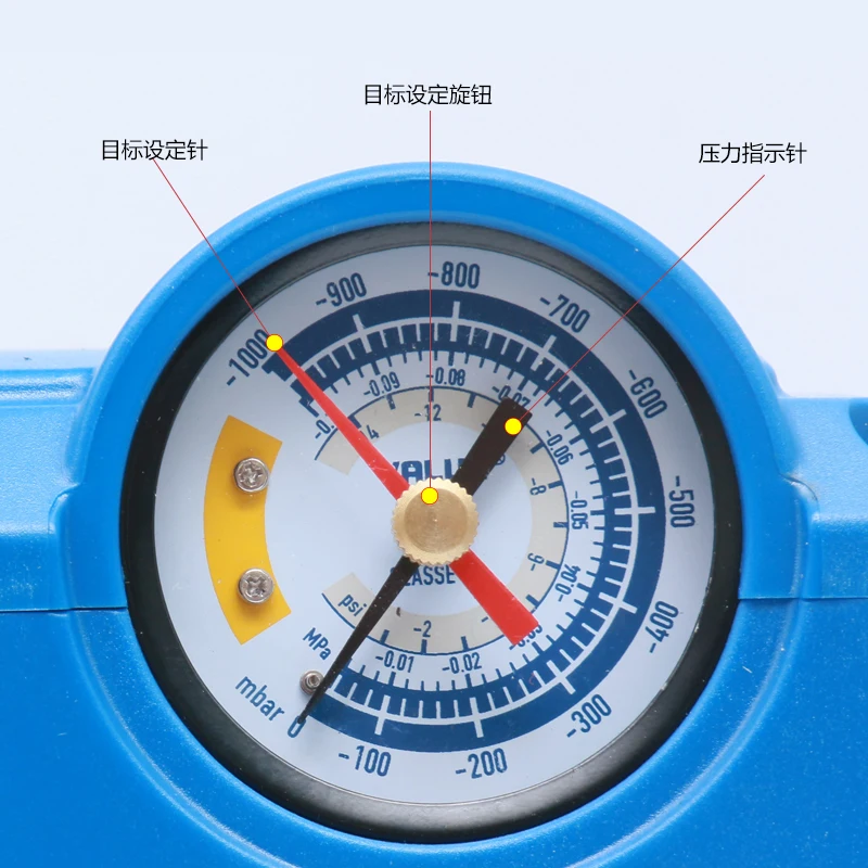 220V 750W V-I280SV  Bipolar Refrigerant Vacuum Pump 14.4M3 /H Screen Bonding Dual Stage Vacuum Pump For New Refrigerant