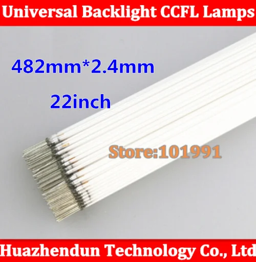 

50PCS/lot Free Shipping CCFL backlight tube 482MM*2.4mm 22 inch wide sreen CCFL light High Quality 482mm ccfl lamp