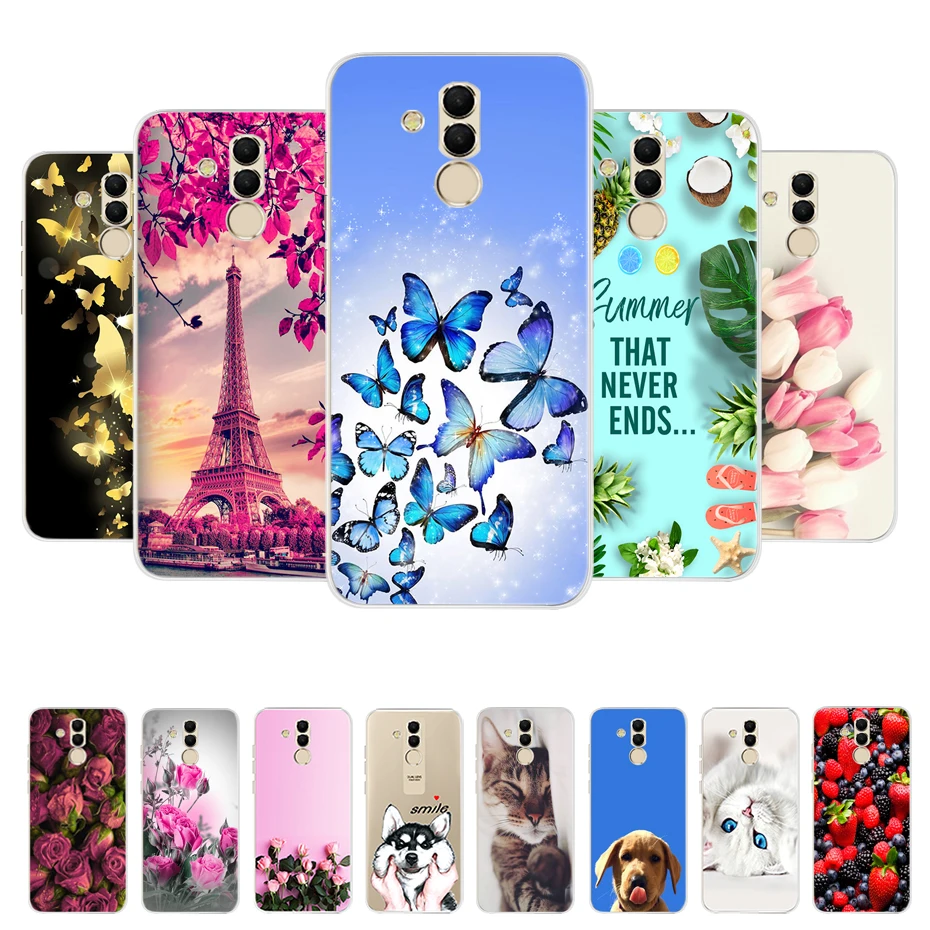 For Huawei Mate 20 Lite Case Huawei Mate20 Lite Case Soft Silicone Back Cover Phone Case For Bumper Huawei mate 20 Lite 20lite