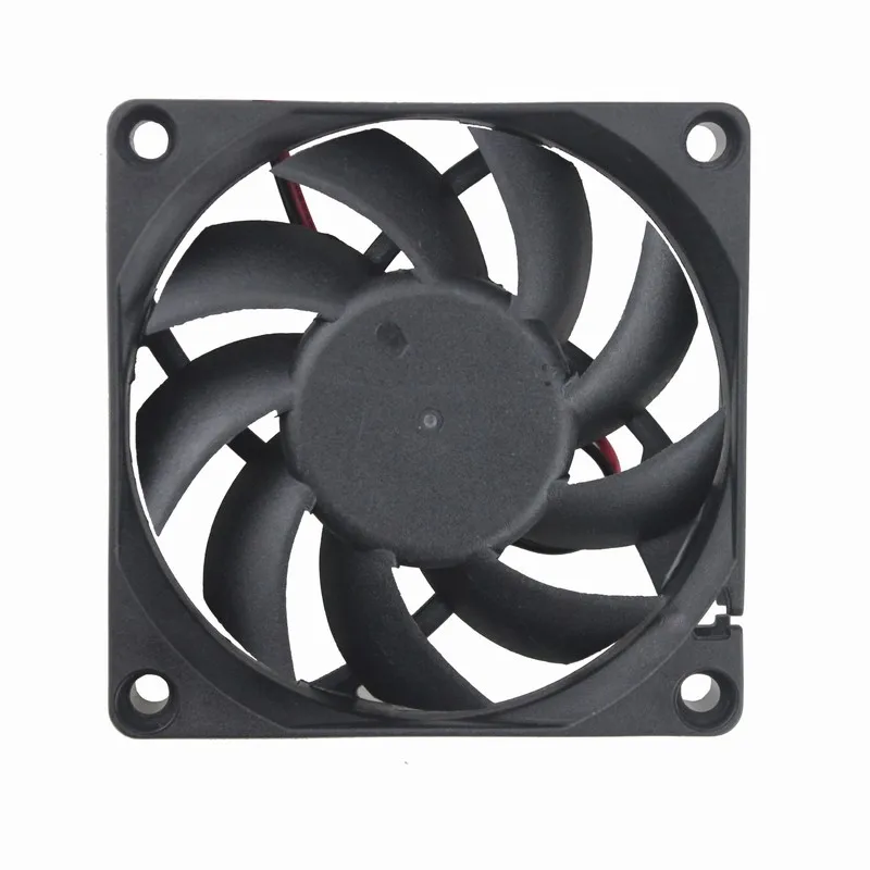 10 Pieces Gdstime 24V DC 2Pin 7015 70mm x 15mm 7cm Big Airflow Case Burshless Cooler Cooling Fan 70x70x15mm