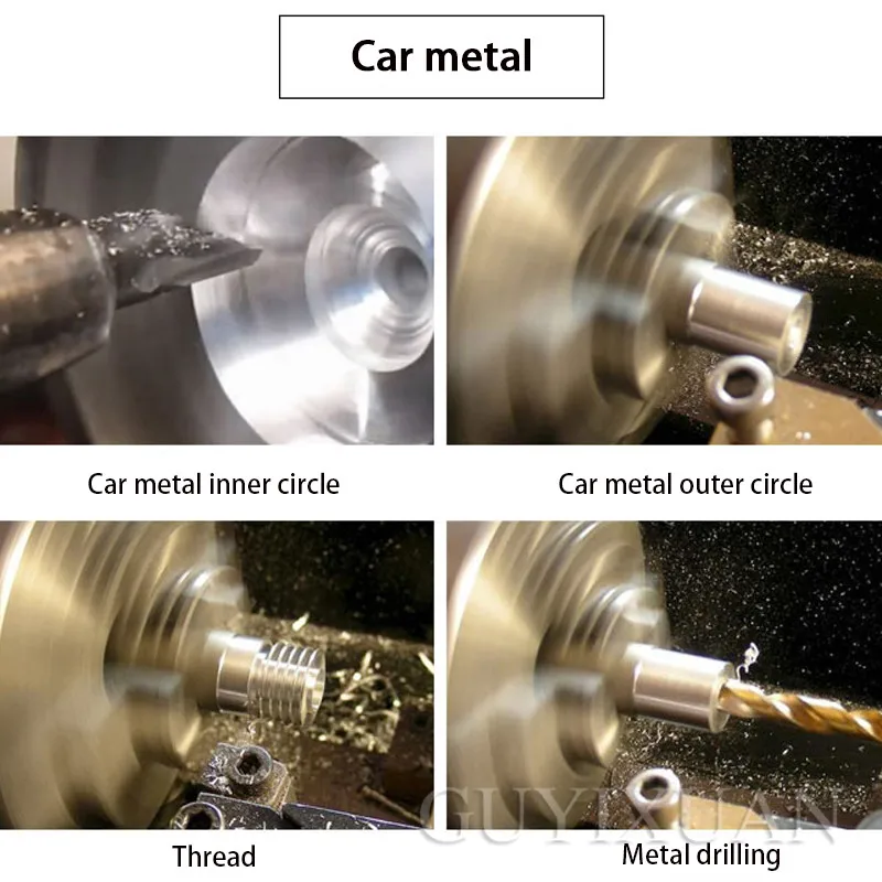 WM210V brushless motor home small lathe/high-precision micro lathe, multifunctional metal lathe/woodworking instrument machine