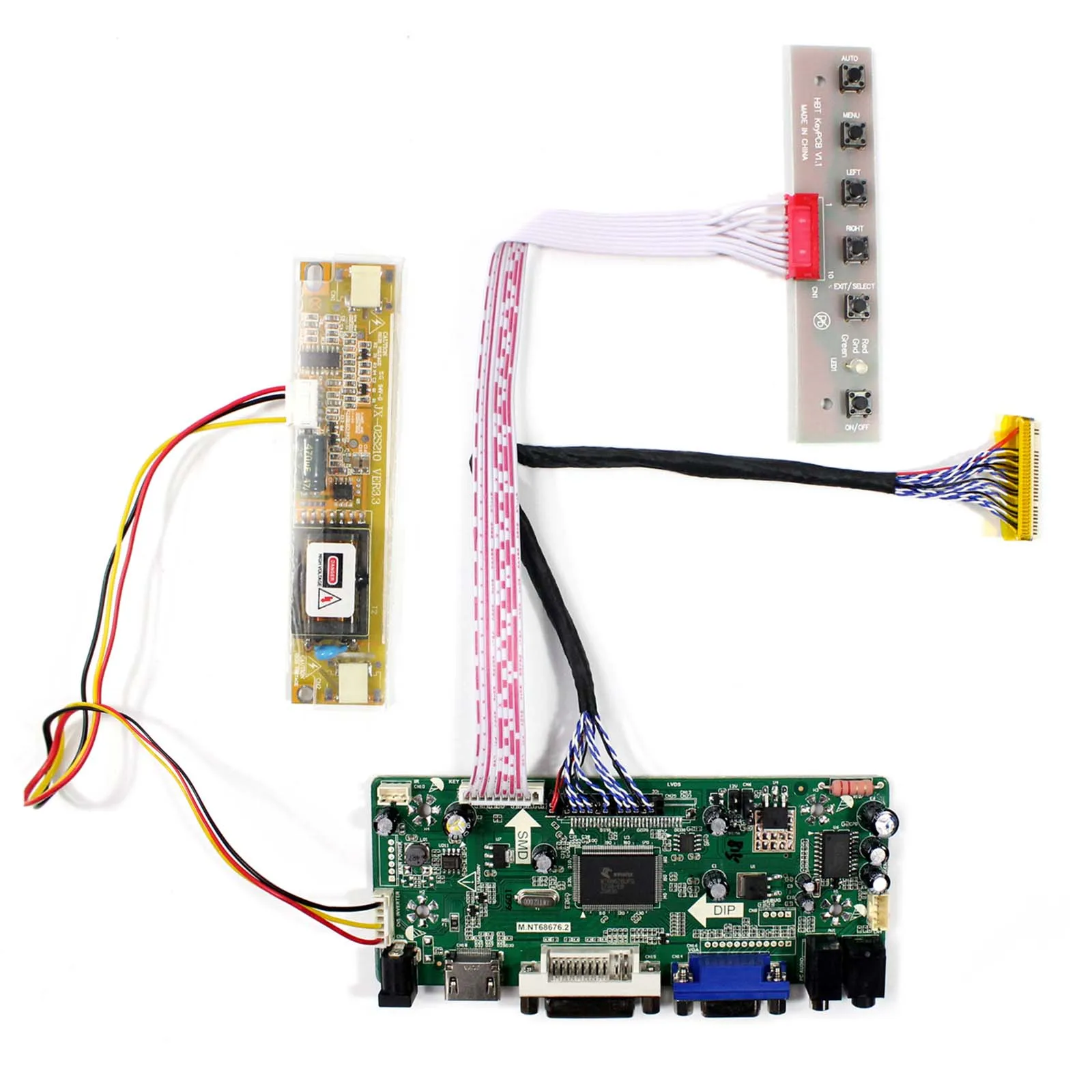 

For 17inch LCD Screen HD MI DVI VGA AUDIO LCD Board M.NT68676 1920X1200 LQ170M1LA04 LCD Display