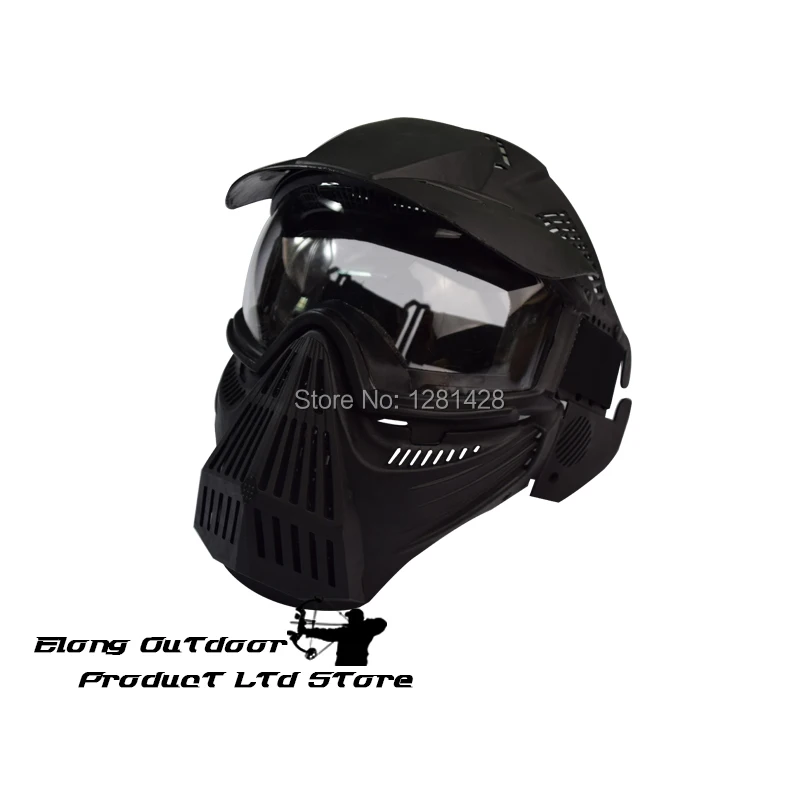 1PCS  CS Mask Full Face CS Game Archery Practice Sports Airsoft Paintball Protect Mesh