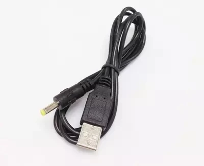 

200pcs USB charger cable to DC 4.0 MM * 1.7 plug dc4.0 Charging cable for PSP Router Cable High quality