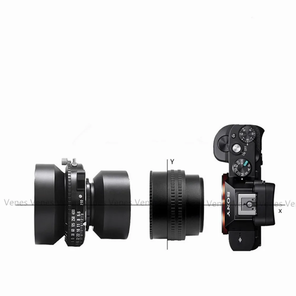 Venes 25-55mm Macro Tube Adapter M42 to M42 Mount Lens Adjustable Focusing Helicoid - 25mm to 55mm