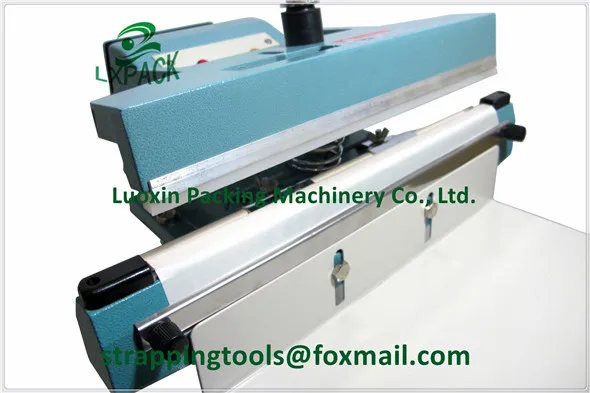 LX-PACK SEMI-AUTOMATIC FOOT SEALER Foot-Operated Impulse Sealers Foot Sealers up to 1400mm