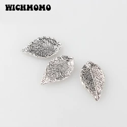 New 20piece 25*15MM New Retro Zinc Alloy Leaves Charms Pendants for DIY Accessories Gifts