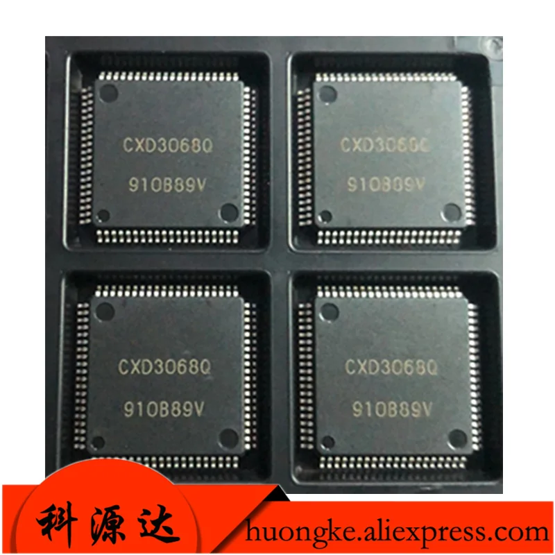 5pcs/lot CXD3068Q D3068 TQFP80 CD Digital Signal Processor with Built-in Digital Servo in stock