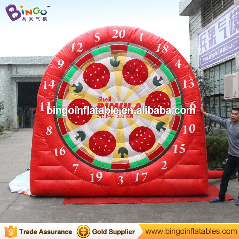 Inflatable Toys Outdoor Inflatable Double Sided Soccer Dart Board Inflatable Sport Game for Festival Parade/Easter Party-Toys