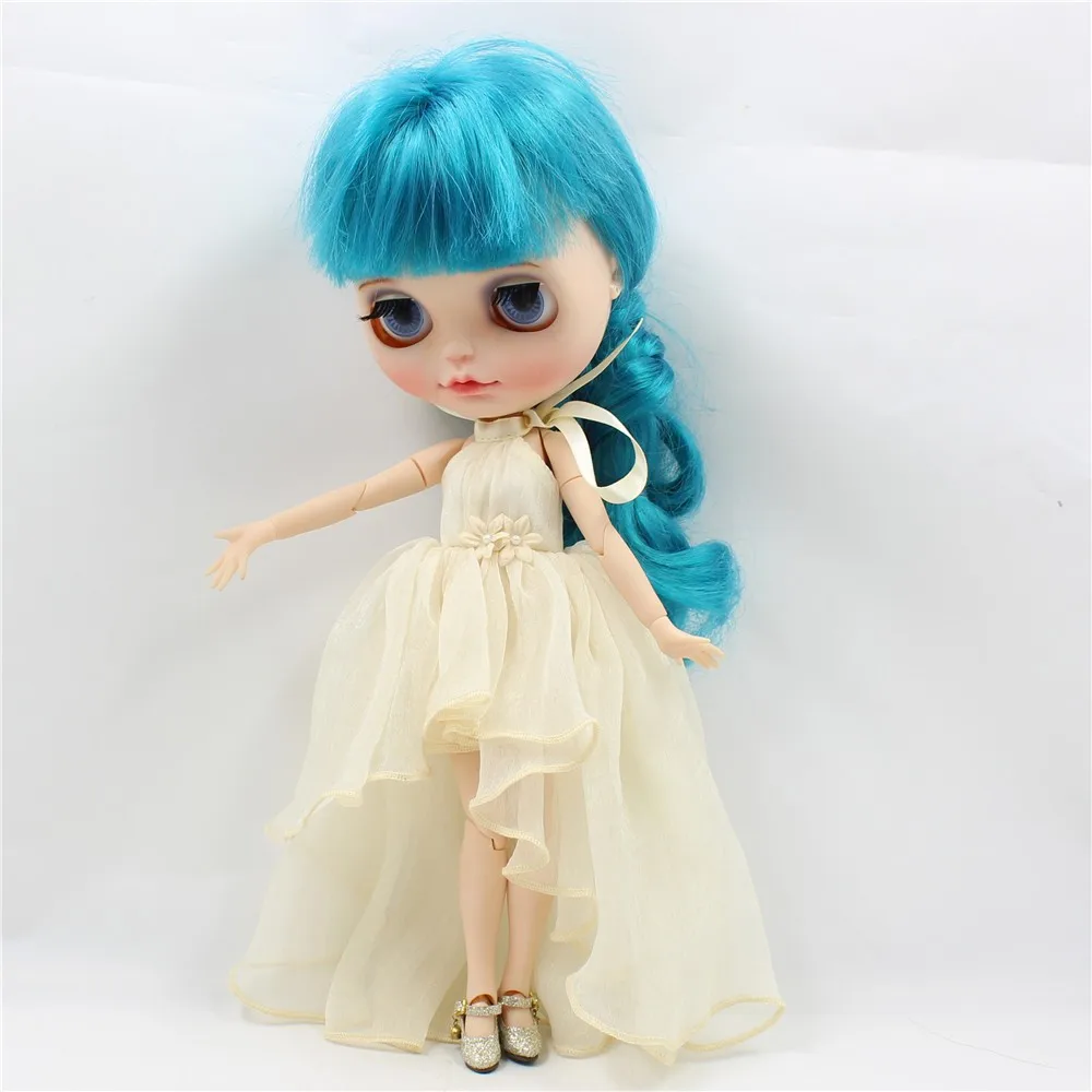 DBS Clothes for Blyth icy Doll Elegant Dress different color with flower girl gift