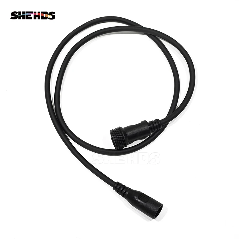 Waterproof Power Cable & DMX Signal Cable Connector 1M for Outdoor Waterproof LED Wash Beam Lighting Disco DJ Stage Equipment