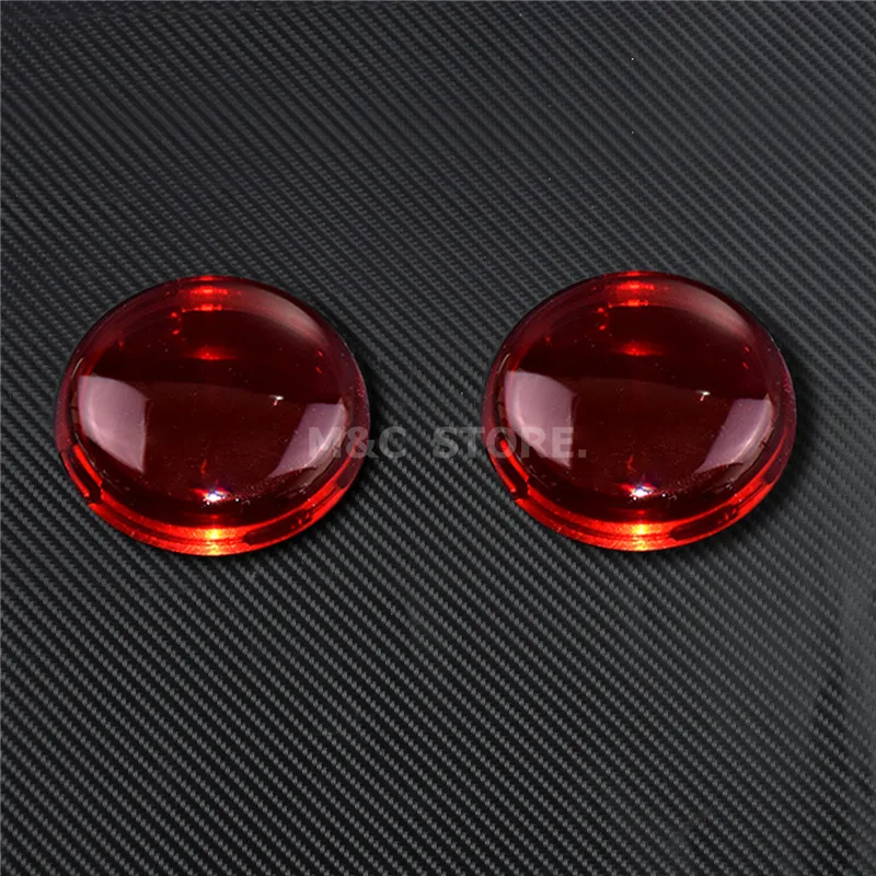 Motorcycle Turn Signal Light Lens Indicator Cover For Harley Dyna Softail Touring Electra Glide Road King Sportster XL 883 1200