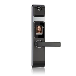 Smart Facial Recognition Door Lock, Electronic Keyless Door Lock,Digital Security Touch Screen Face Smart Door Lock for Home