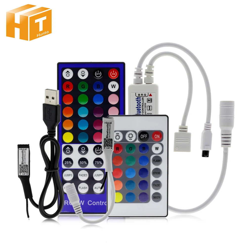 DC5V-24V Bluetooth RGB RGBW LED Controller IOS / Android APP Bluetooth RGB Controller For RGB RGBW LED Strip