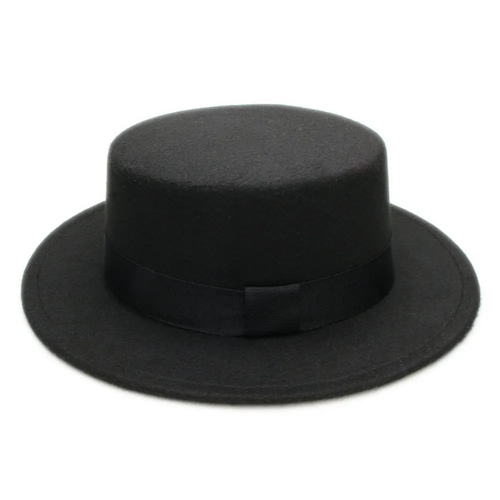 Lot de 6 CHAPEAUX MELON NOIR ADULTE pas cher pour deguisement de Charlot, Belle epoque, 1900
