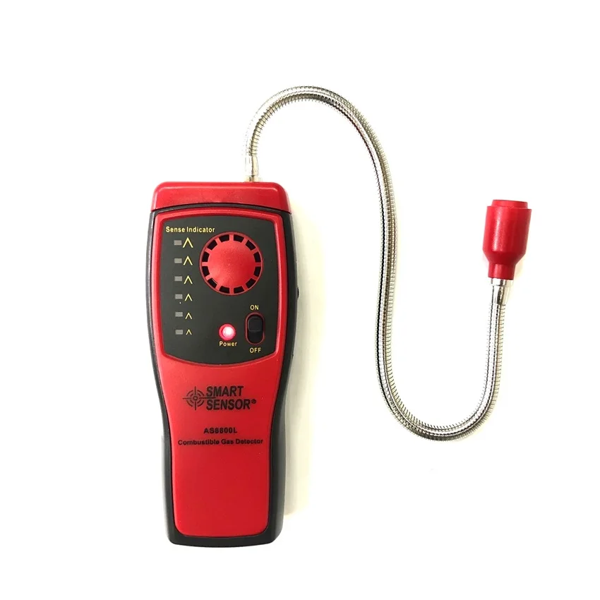 AS8800L Gas Analyzer Combustible gas detector port flammable natural gas Leak Detector Location Determine meter Tester