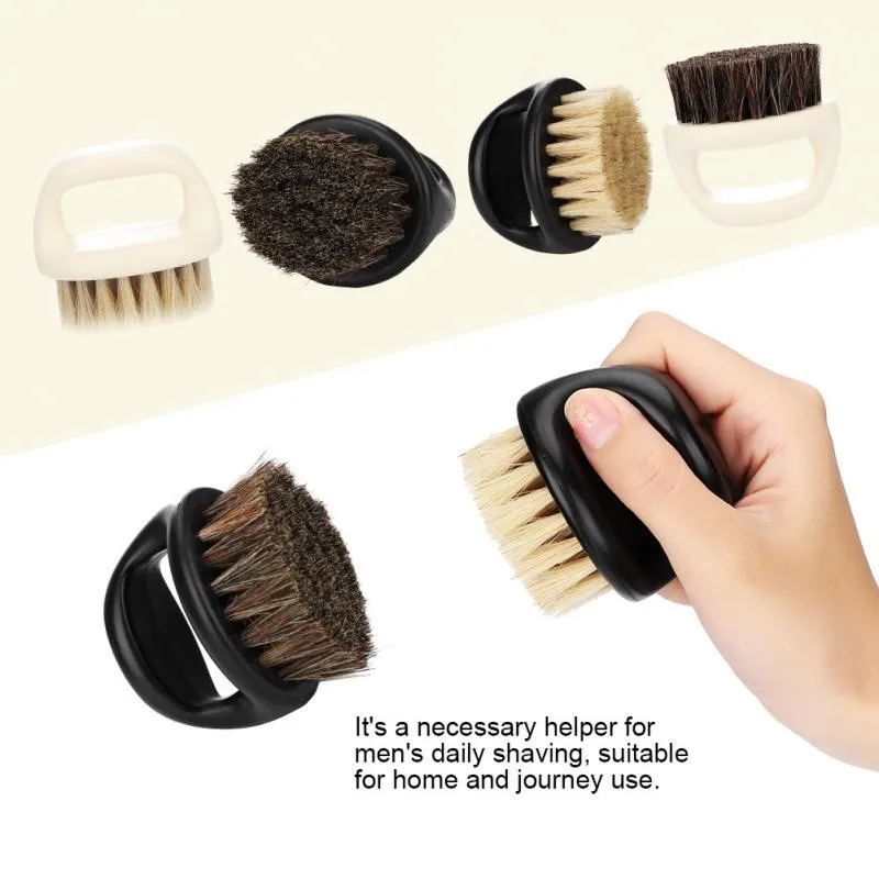 Brosse de Rasage en Fourrure de Sanglier pour Homme, Salon de Coiffure, Barbe du Visage, Livres, Appareil, Outil avec Poignée