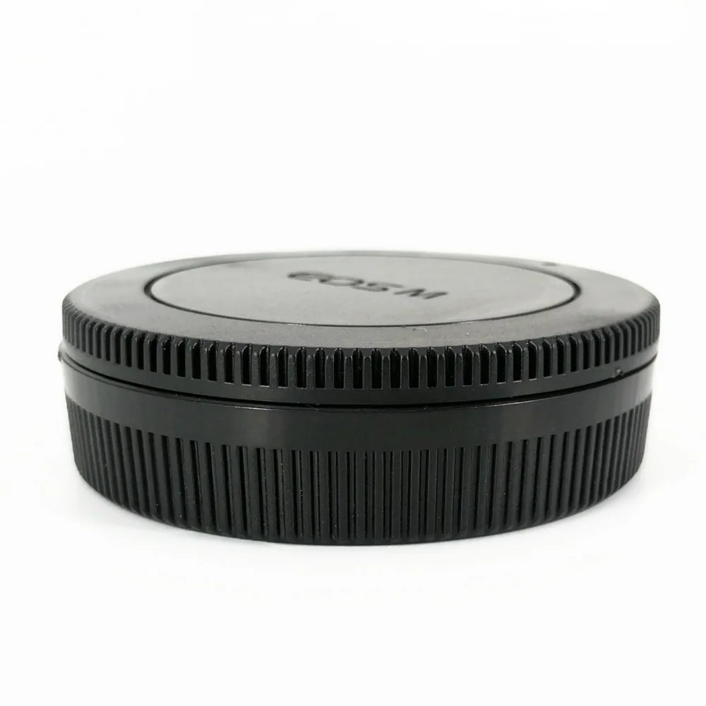 Camera Front Body Cap + Rear Lens Cap replace R-F-4 for Canon EOS M EOSM M2 M3 M5 M6 Mark II M10 M50 M100 M200 and EF-M Lenses