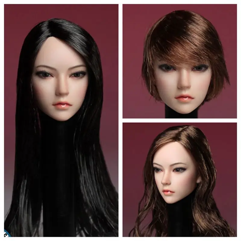 1/6 scale Figure Accessory Asian beauty head shape for 12