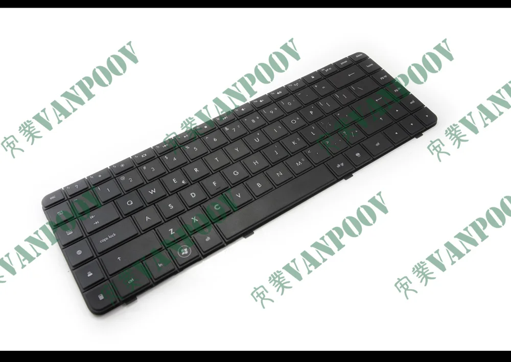 100% Genuine New US Notebook Laptop Keyboard for HP Compaq Presario CQ56 CQ62 -100 -200 Pavilion G56 G62 Black - 9Z.N4SSQ.001