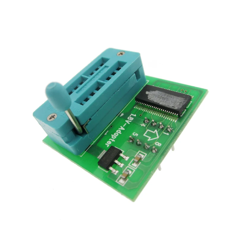 1.8V konwerter blok SPI Flash SOP8 DIP8 konwersji płyta stołu MX25 W25 1.8V płytka przyłączeniowa