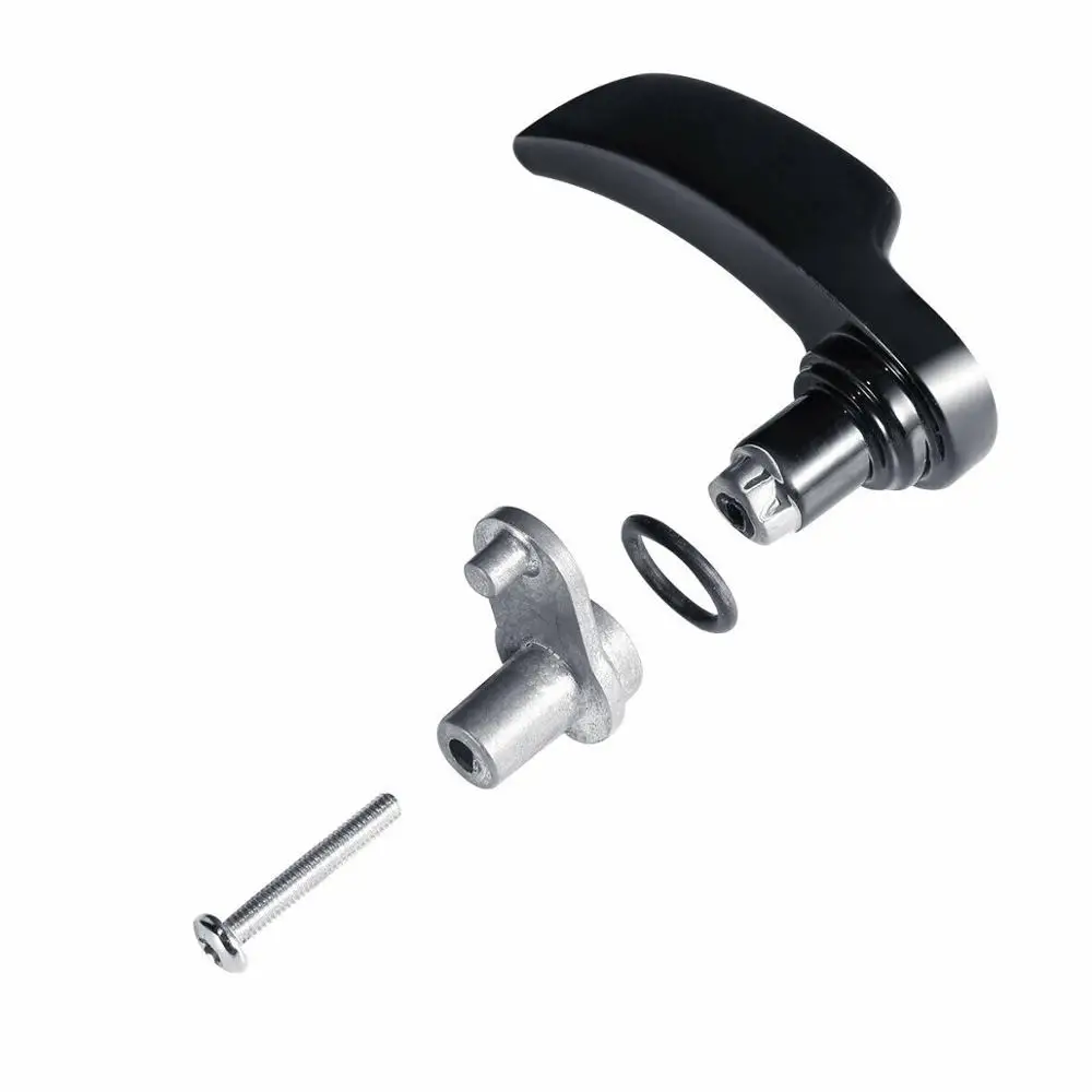 Motorcycle Black/Chrome Saddlebag Lid Lifter For Harley Touring Road King Electra Glide Street Glide 2014-2025 2019 2018 6