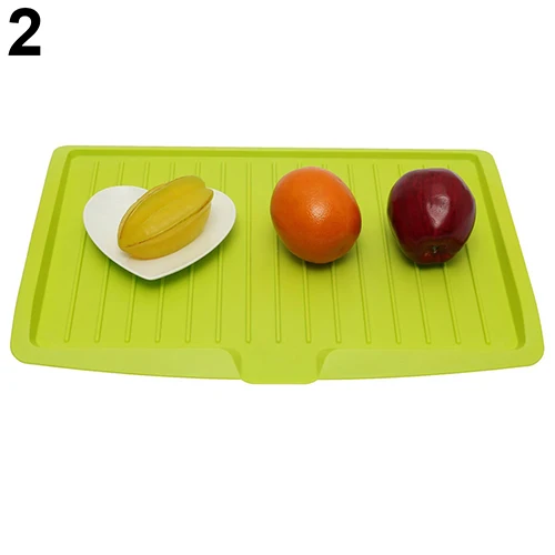 1pc Kitchenware Cutlery Drip Plate Sink Kitchen Plastic Dish Drainer Tray Large Sink Drying Rack Worktop Storage Rack Organizer