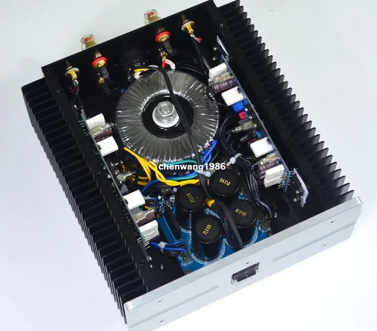 M60 pure post stage HiFi grade power amplifier ON NJW0302 0281 Precision pairing good sound Class A and class AB for choose