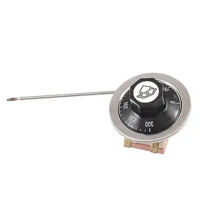 140mm Probe Temperature Control Capillary Thermostat 250VAC 16A 400VAC 10A