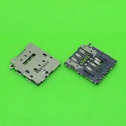 ChengHaoRan 1 Piece New SIM card reader holder socket for samsung S6 G920 tray slot connector module.1pcs/lot.KA-190