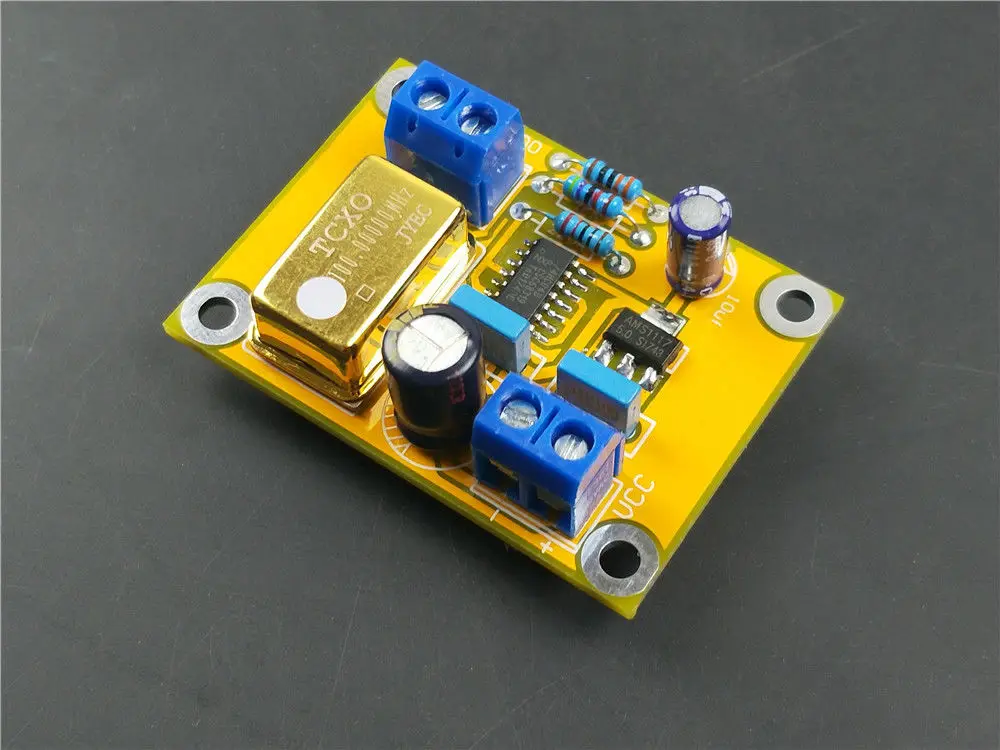 100MHZ hifi TCXO 0.1ppm Ultra precision Golden Active DIP14 Crystal Oscillator CLOCK for DAC audio