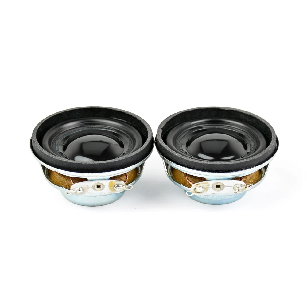 AIYIMA 2Pcs 40MM Portable Audio Speaker 1.5 Inch HiFi 4Ohm 3W Full Range Speaker For Bluetooth Loudspeaker DIY