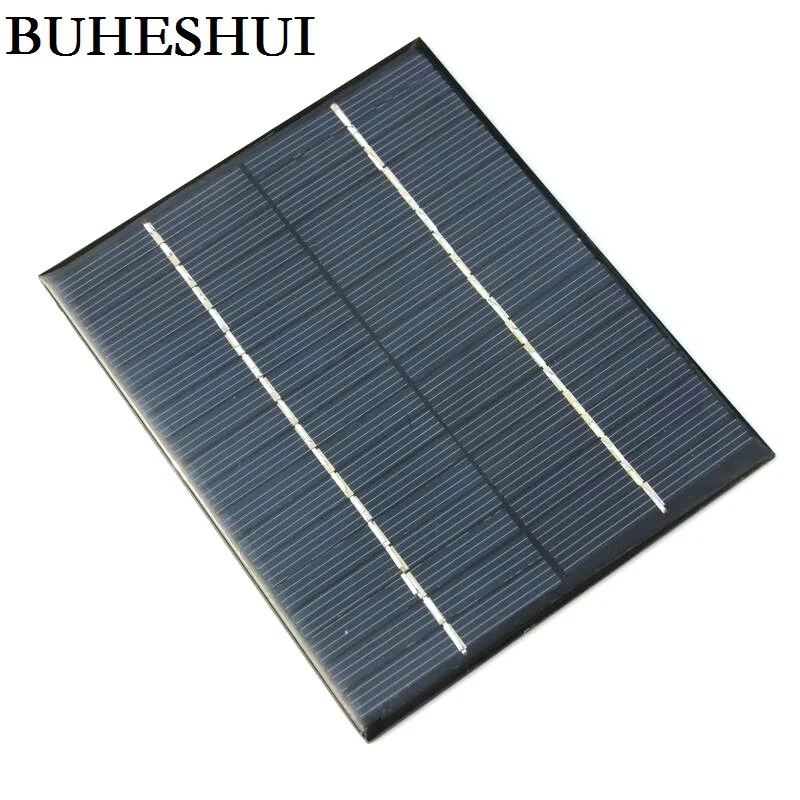 

2W 18V Polycrystalline Mini Solar Panel Cell Module Solar Charger For 12V Battery System Light 110*136MM 2pcs/lot