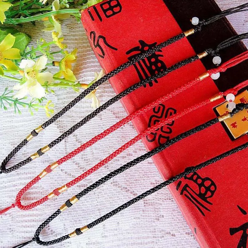 20pcs DIY Lanyards Pendant Lanyard String Handmade Cords Pendant Necklace Cords Chains DIY Jewelry Accessories